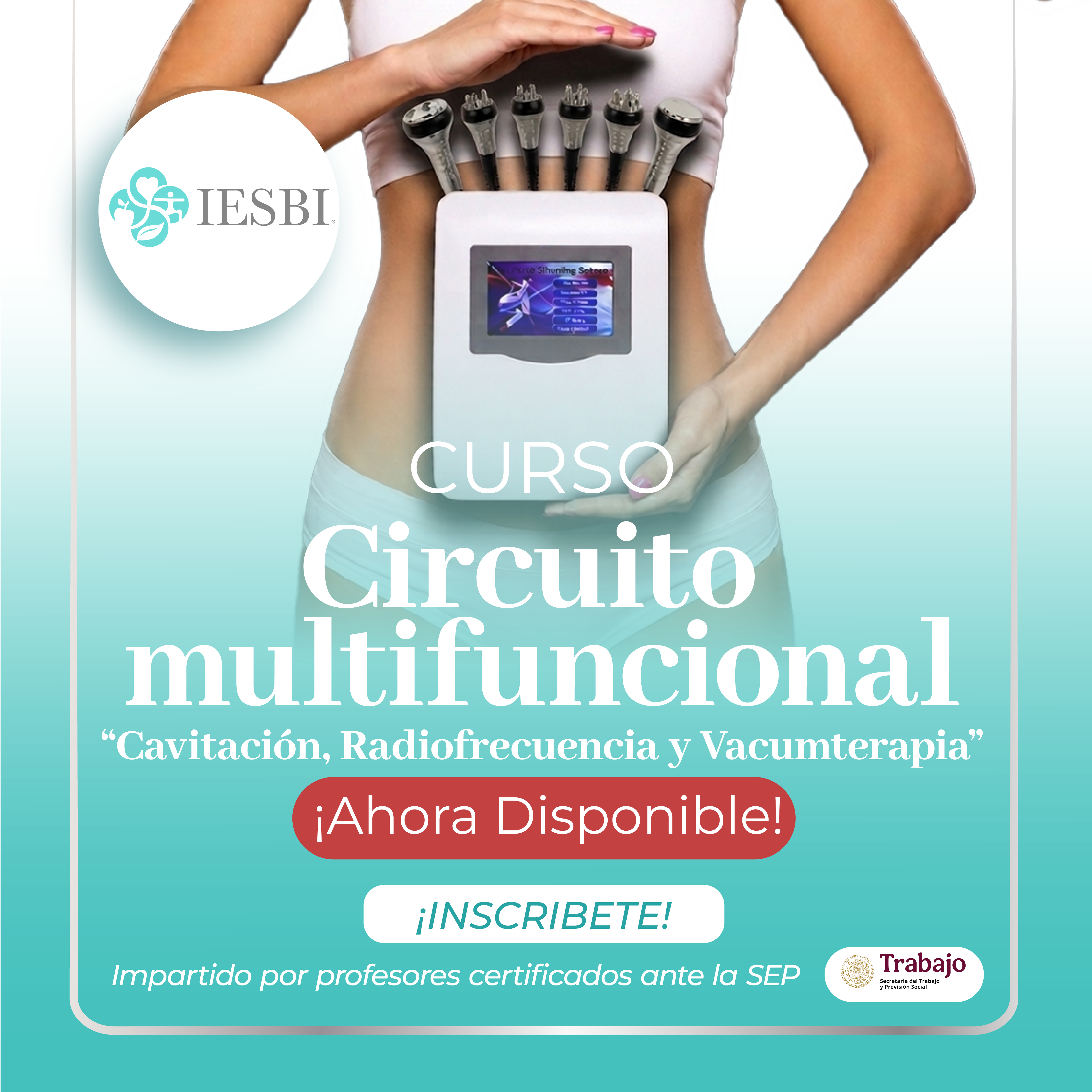 Circuito multifuncional “Cavitación, Radiofrecuencia y Vacumterapia”